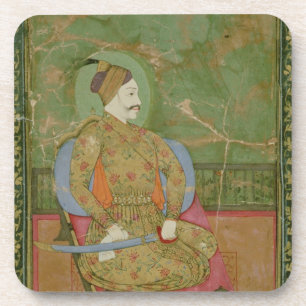 Porta-copo retrato 58.20/25A do SE de Abdullah Qutb Shah da