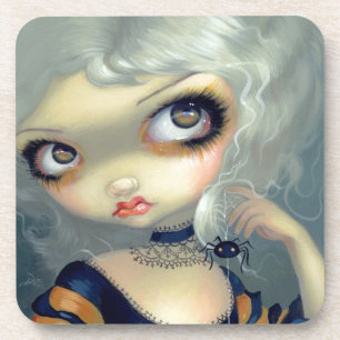 Porta-copo "Retrato com as portas copos de um Spiderling"