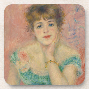 Porta-copo Retrato da Atriz Jeanne Samary, Auguste Renoir