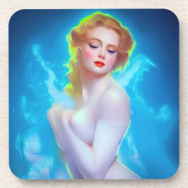 Porta-copo Retrato da Deusa Eetérea - Fantasia Surreal