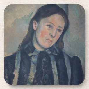 Porta-copo Retrato da senhora Cezanne com cabelo afrouxado,