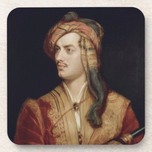 Porta-copo Retrato de 1788-1824) 6os Baron de George Gordon (