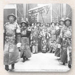 Porta-copo Retrato (de 1835-1908) Dowager de imperatriz