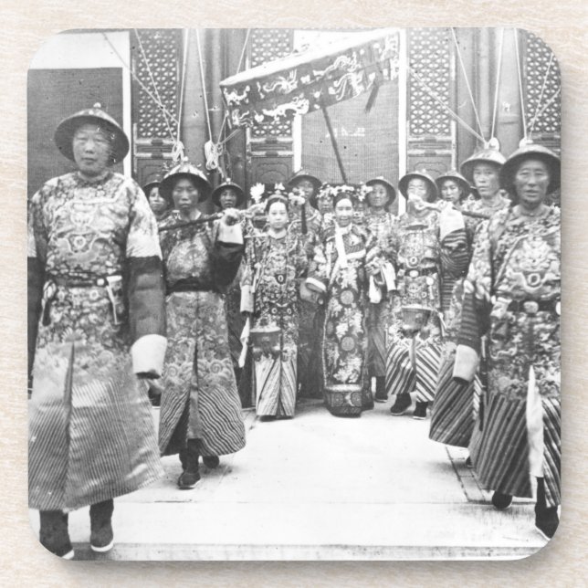 Porta-copo Retrato (de 1835-1908) Dowager de imperatriz (Frente)