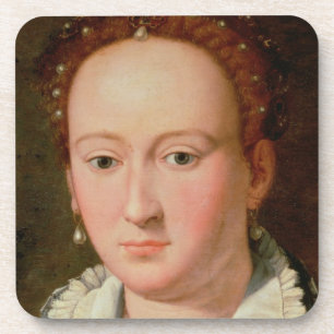 Porta-copo Retrato de Bianca Cappello, c.1580 (óleo no cobre