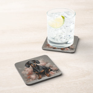 Porta-copo Retratos de Raça de Cachorro Flor 2