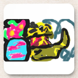 Porta-copo Retriever de ouro e primavera