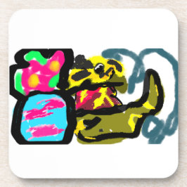 Porta-copo Retriever de ouro e primavera