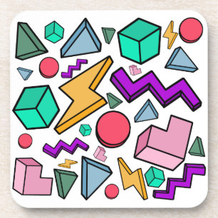 Porta-copo Retro estético da Vintage dos anos 80