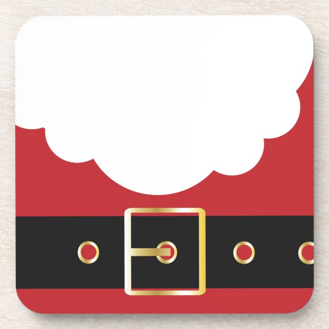 Porta-copo retro santa claus (Frente)