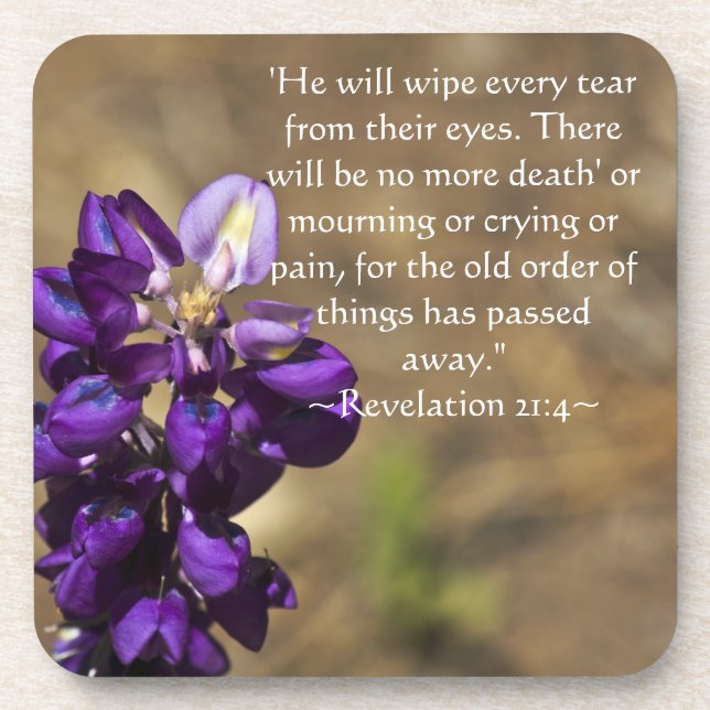 Porta-copo Revelação 21:4 (Frente)