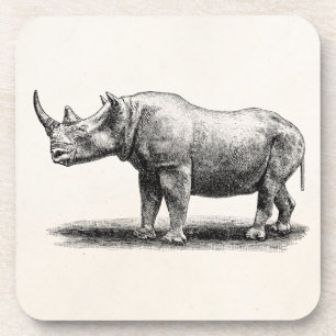 Porta-copo Rhinos do rinoceronte da ilustração do rinoceron