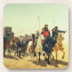 Porta-copo Richard Coeur de Leão em sua maneira a Jerusalem