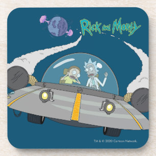 Porta-copo RICK E MORTY™  Desembarque Em Navio Espacial