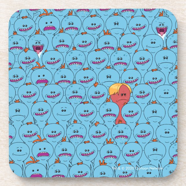 Porta-copo RICK E MORTY™ | Kirkland Sr. Meeseks (Frente)