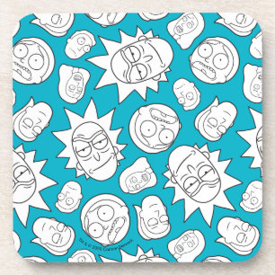Porta-copo RICK E MORTY™  Padrão de Cabeça da Família Sm
