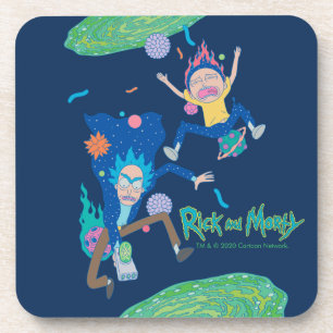 Porta-copo RICK E MORTY™ Salto de Portal Infectado