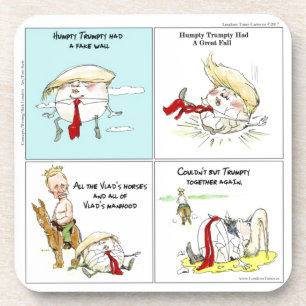 Porta-copo Rick London "Trumpty Dumpty" Presente Divertido Tr
