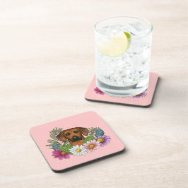 Porta-copo Ridgeback Ridgeback Cabeça de Cachorro Colorida Fl