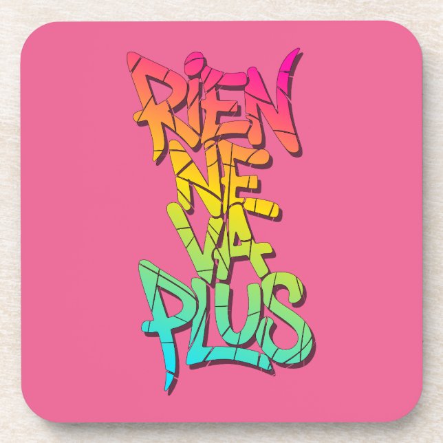 Porta-copo Rien ne va plus (Frente)