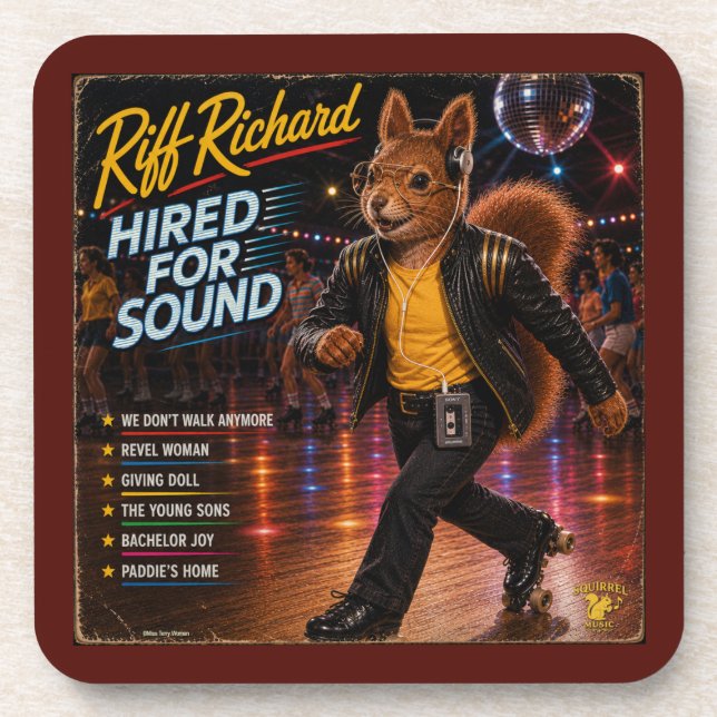 Porta-copo Riff Richard: uma Paródia (Frente)