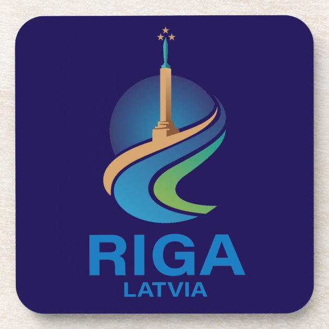 Porta-copo Riga Letônia (Frente)