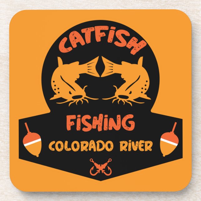 Porta-copo Rio Catfish Colorado (Frente)