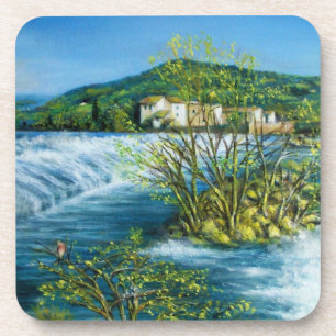 Porta-copo RIO DE ARNO NA Paisagem Toscana ROVEZZANO Florence