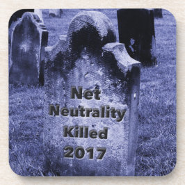 Porta-copo RIP Neutralidade Net Gravestone