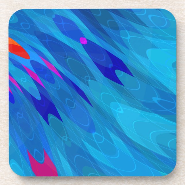 Porta-copo Ripple do mar (Frente)