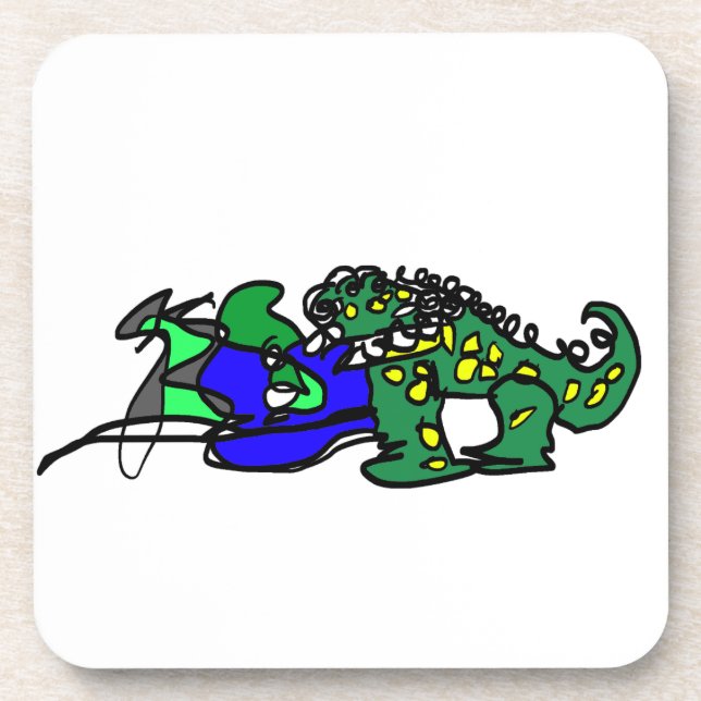 Porta-copo Ritmo de crocodilo (Frente)