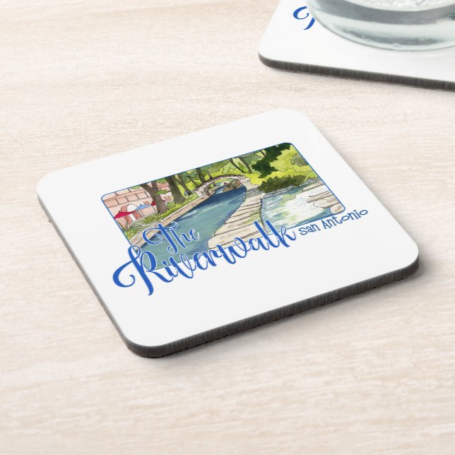 Porta-copo Riverwalk, San Antonio, Texas (Left Side)