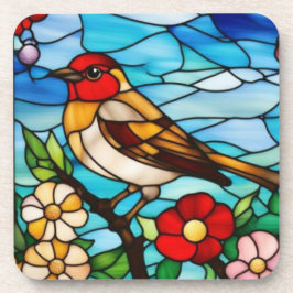 Porta-copo Robin Colorido