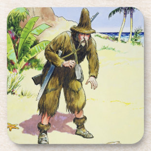 Porta-copo Robinson Crusoe, das "espreitadelas no passado",