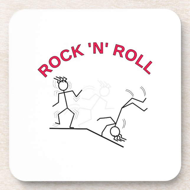 Porta-copo Rock 'N' Roll (Frente)