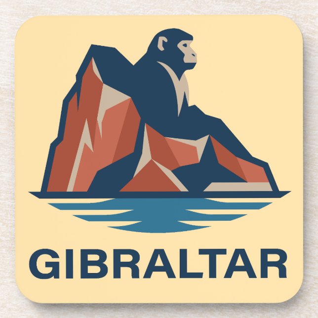 Porta-copo Rock of Gibraltar (Frente)