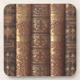 Porta-copo Romances de Alexandre Dumas (Lombadas de Livros)