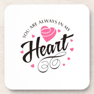 Porta-copo Romantic Love Heart