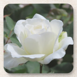 Porta-copo Rosa Branca