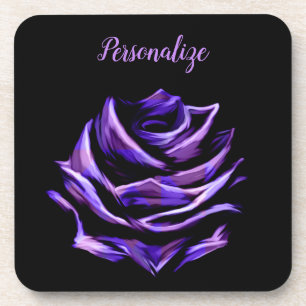 Porta-copo Rosa de Neon Puro Elegante e Luxuoso Personalizado