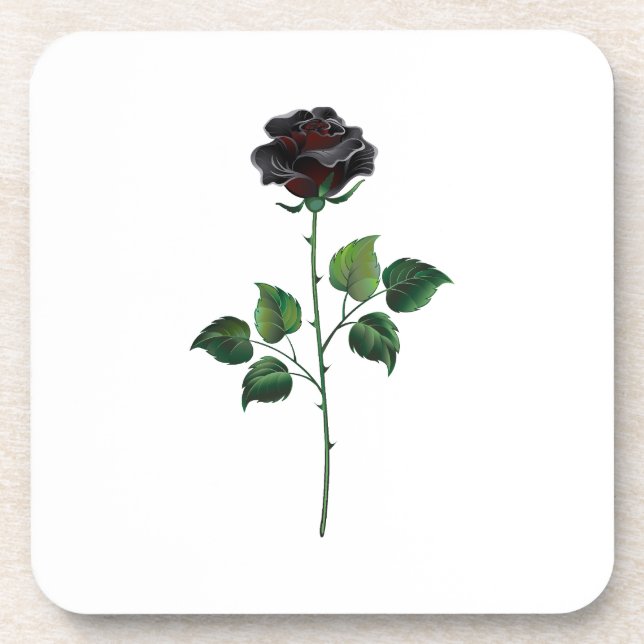 Porta-copo Rosa preto (Frente)