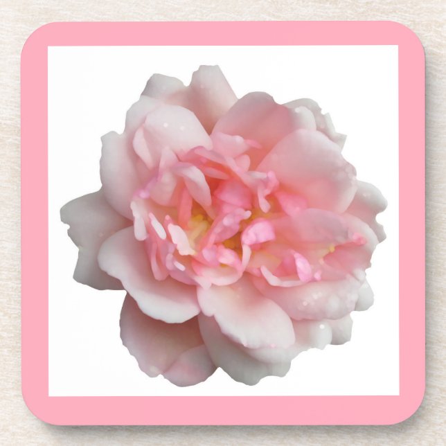 Porta-copo Rosa Rosa (Frente)
