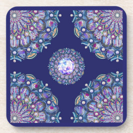 Porta-copo Rosace Azul