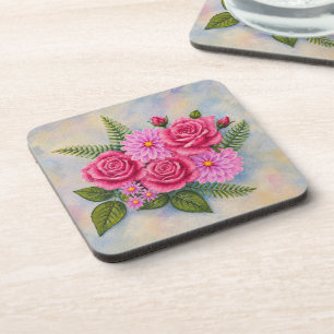 Porta-copo Rosas com Dálmata