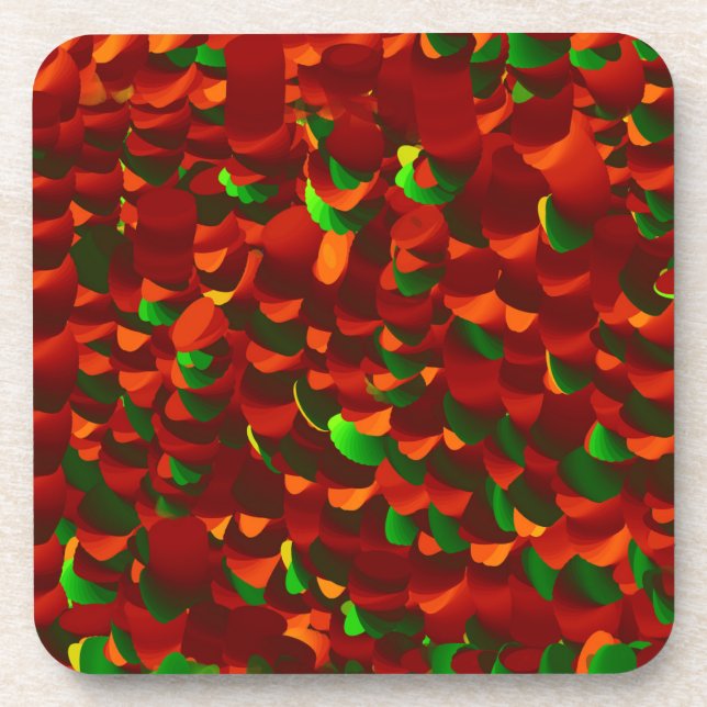 Porta-copo  Rosenblätter abstrakt (Frente)