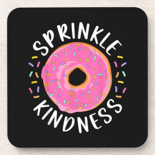 Porta-copo Rosquinha Sprinkle Kindness Meninas Engraçadas Mul