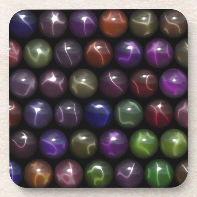 Porta-copo Rows Of Catseye Marbles (Frente)