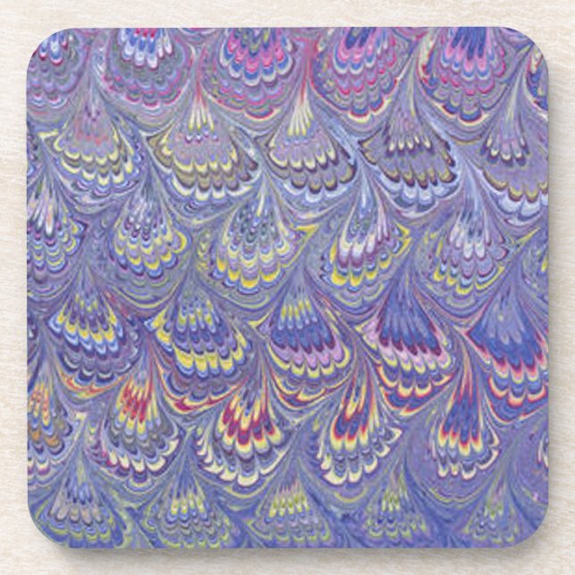 Porta-copo Roxo Marbled (Frente)