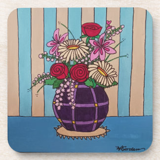 Porta-copo Roxo Vase