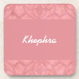 Porta-copo Ruddy Pink Batik Name